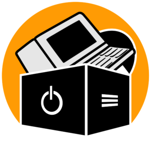 Verschmelzung unseres „Computertruhe“-Logos mit dem Logo des „VCFB“.