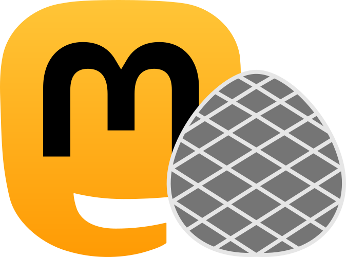 Mastodon-Logo (Standort Augsburg)