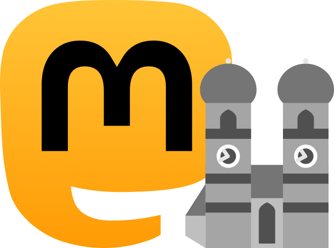 Mastodon-Logo (Standort München)